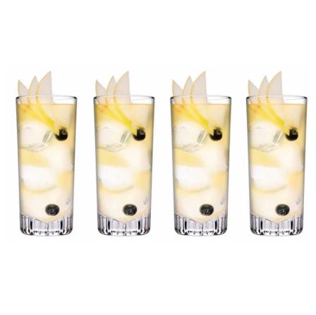 Caldera Short Highball Glasses 285ml, Set of 4