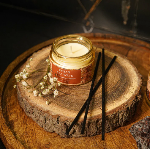 Luxury Aromatherapy Diffuser Candle Set