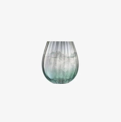 Dusk Tumbler 425ml, Set of 2 - Green & Grey