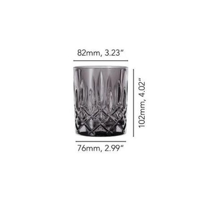 Noblesse Whiskey Tumblers 295ml, Set of 2 - Smoke