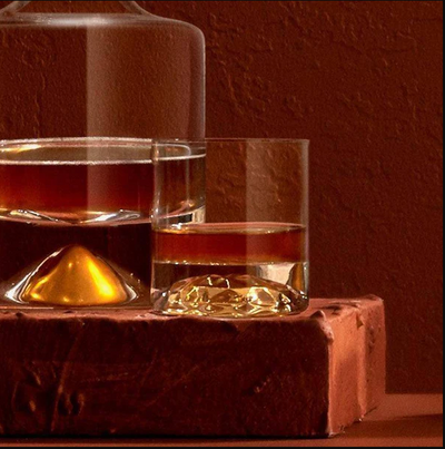 Shade Whiskey Glasses 390ml, Set of 2