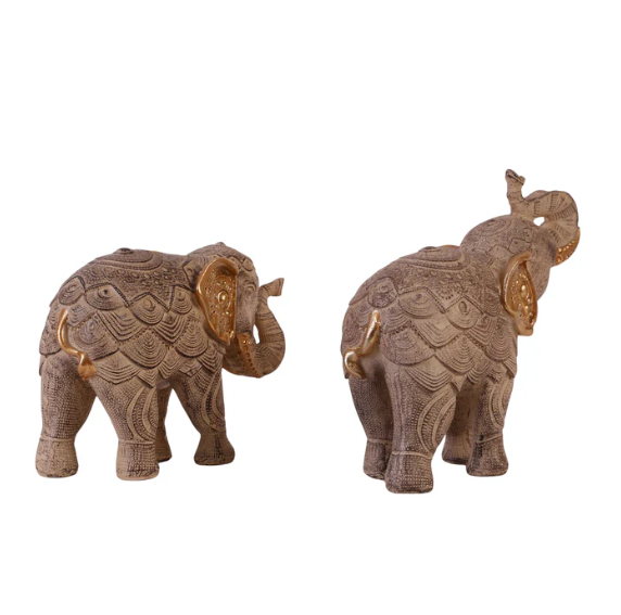 Embellished Elephant Figurine (Single)