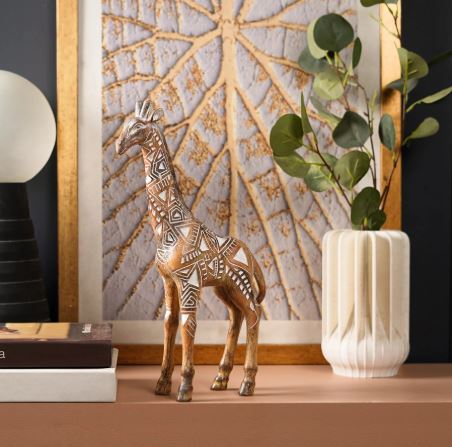 Giraffe Grandeur: Tribal Majesty