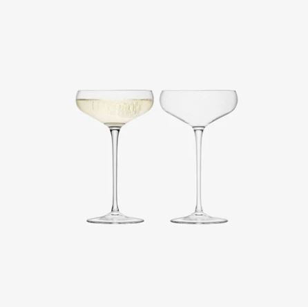 Wine Collection Champagne Saucers 300ml, Set of 4