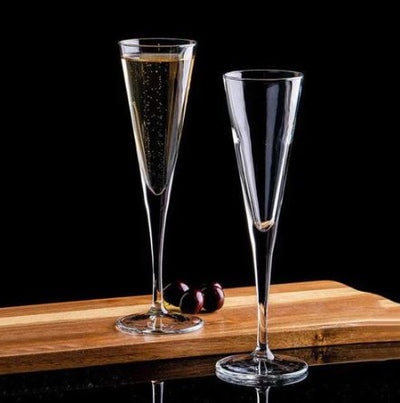 V-Line Champagne Flutes 150ml, Set of 6