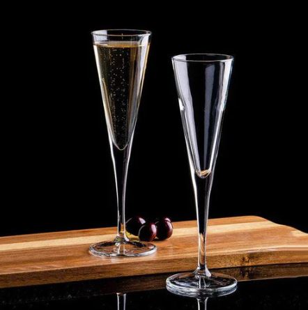 V-Line Champagne Flutes 150ml, Set of 6