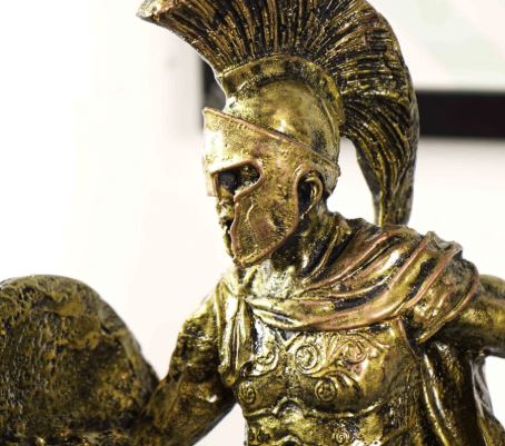 Trojan Brave Hearts Table Accent