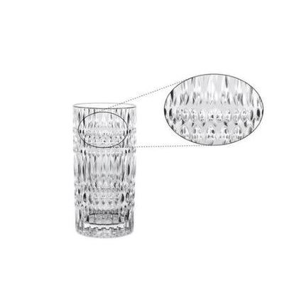 Ethno Long Drink Tumblers 435ml, Set of 4