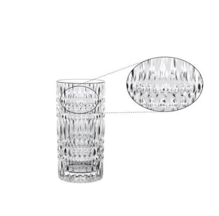 Ethno Long Drink Tumblers 435ml, Set of 4