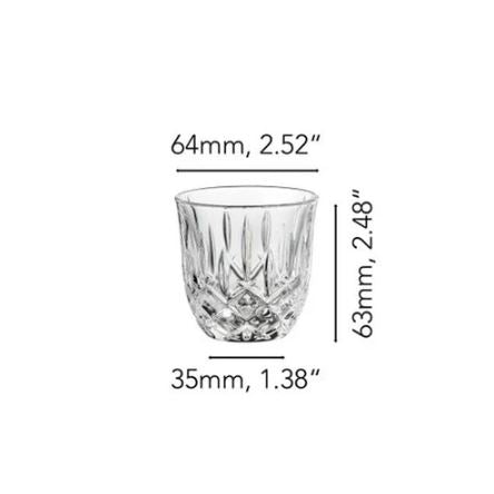 Noblesse Espresso Tumblers 90ml, Set of 2