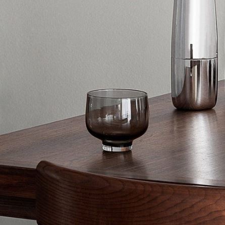 Flow Short Tumblers 220ml, Set of 2 - Smoke