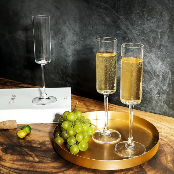 Flat Champagne Glass ( Set Of 6)