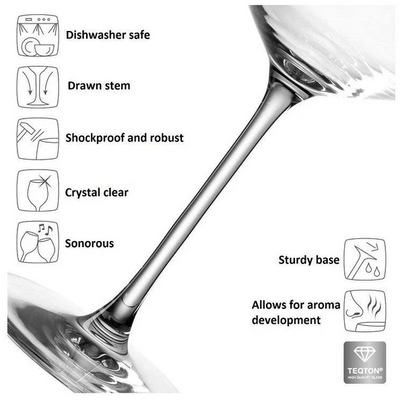 Brunelli Grappa Glasses 210ml, Set of 2