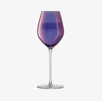 Aurora Champagne Tulip Glasses 285ml, Set of 4 - Polar Violet
