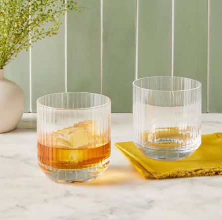Big Top Whiskey Tumblers 320ml, Set of 4