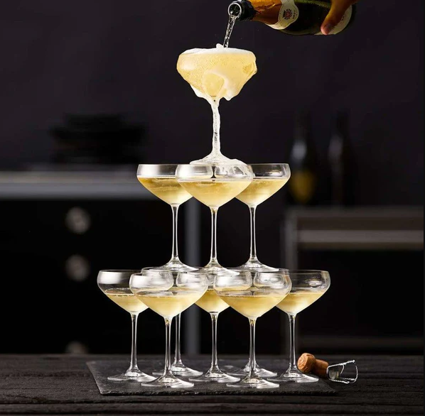Juvel Champagne Bowls 340ml, Set of 4