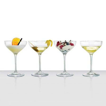 Special Champagne Saucers 250ml, Set of 4