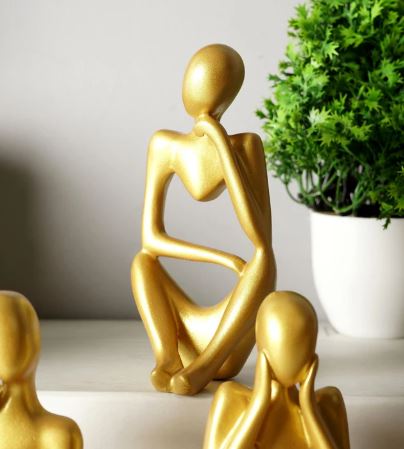 Abstract Thought Thinker Accent (Set of 3)