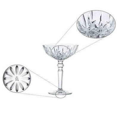 Noblesse Cocktail Glasses 180ml, Set of 4