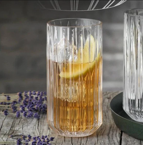 Jules Long Drink Glasses 375ml, Set of 6