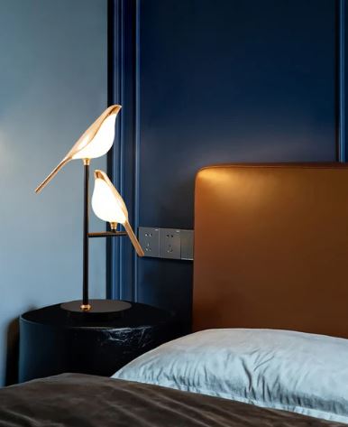 Aves 2-Bird Ambient Desk Lamp