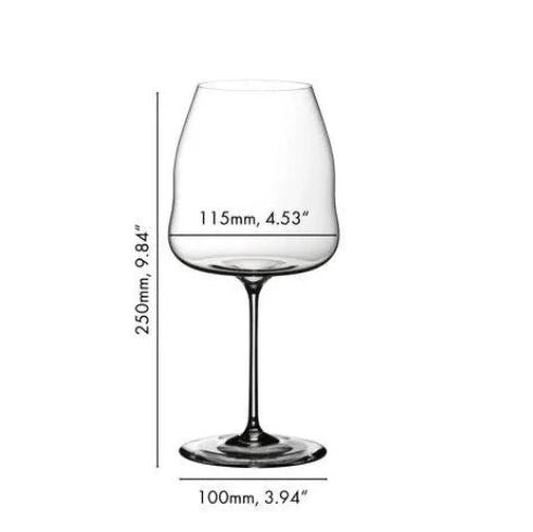 RIEDEL WINE WINGS PINOT NOIR GLASS - MADE IN GERMANY