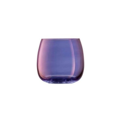 Aurora Stemless Glasses 370ml, Set of 4 - Polar Violet