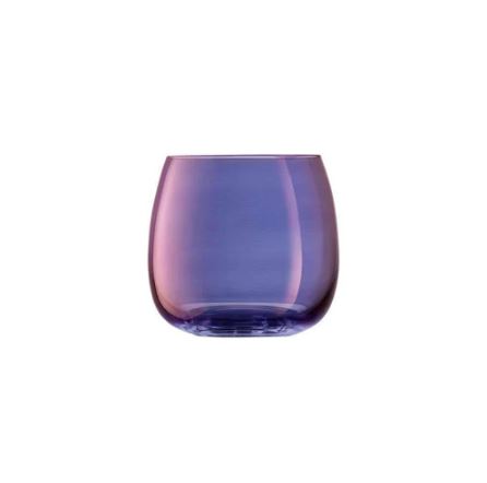 Aurora Stemless Glasses 370ml, Set of 4 - Polar Violet
