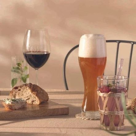 Maxima Wheat Beer Glasses 500ml, Set of 2