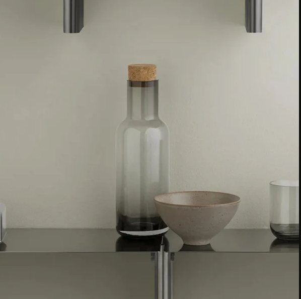 Fuumi Water Carafe - Smoke