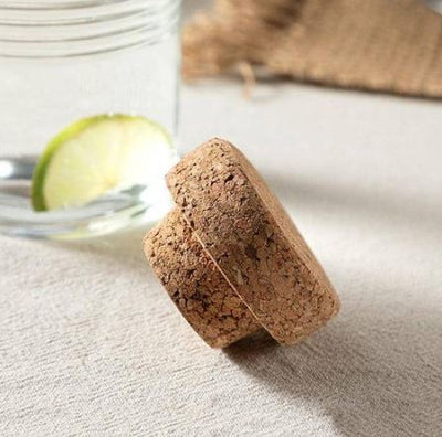 Hoop Glass Bottle with Cork Lid 1000ml
