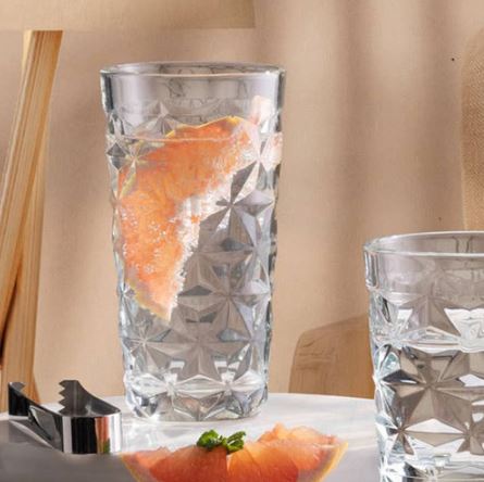 Estrella Long Drink Glasses 360ml, Set of 4