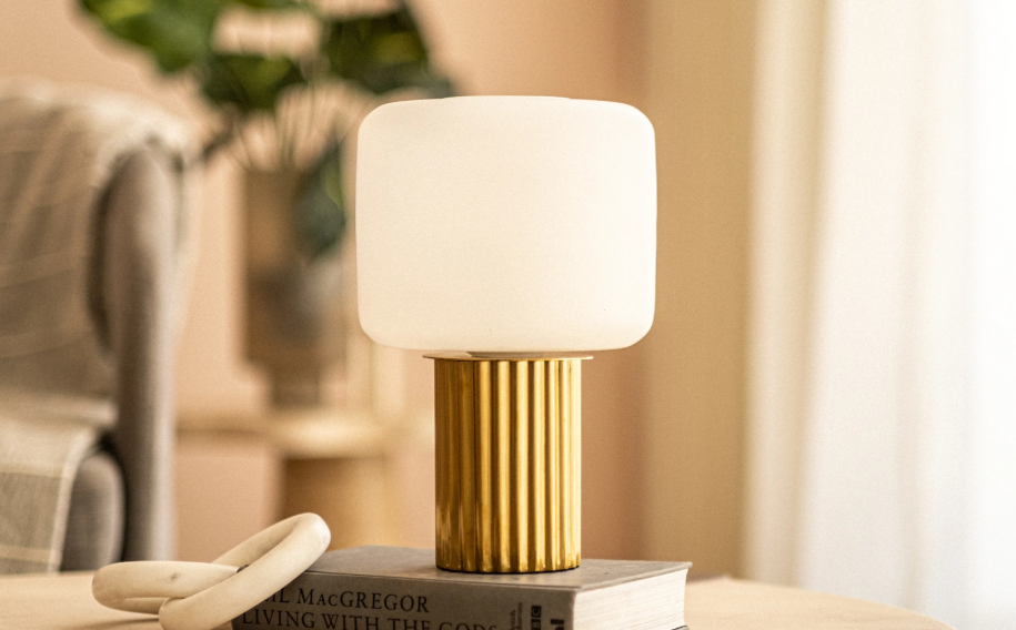 Glided Table Lamp