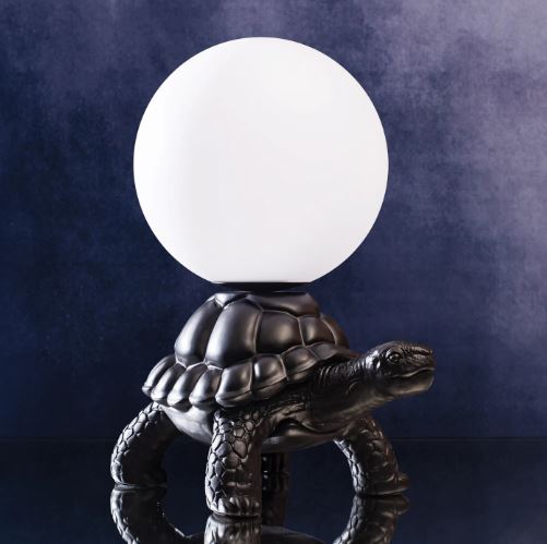 Glow shell turtle decor lamp
