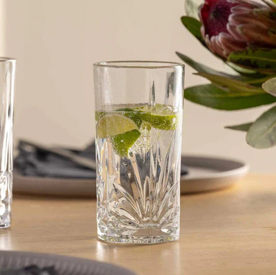 Capri Long Drink Tumblers 390ml, Set of 4