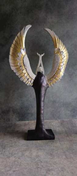 Glittering Lady Ready to Fly