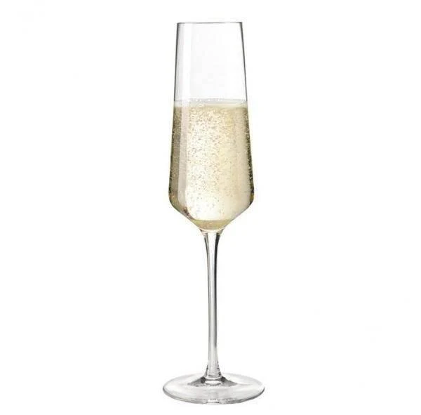 Puccini Champagne Glasses 280ml, Set of 6