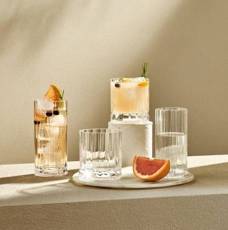 Wayne Tall Highball Glasses 360ml, Set of 4