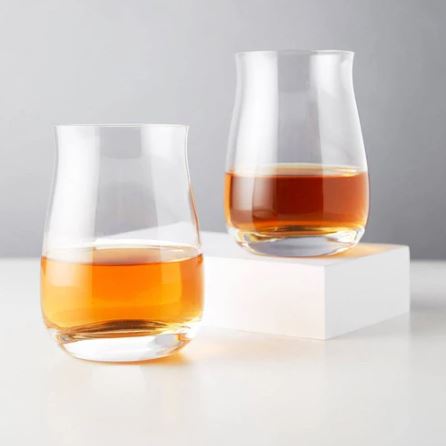 Single Barrel Whiskey Glasses 380ml, Set of 2