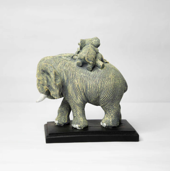 Animal Bond Mother Baby Sculpture