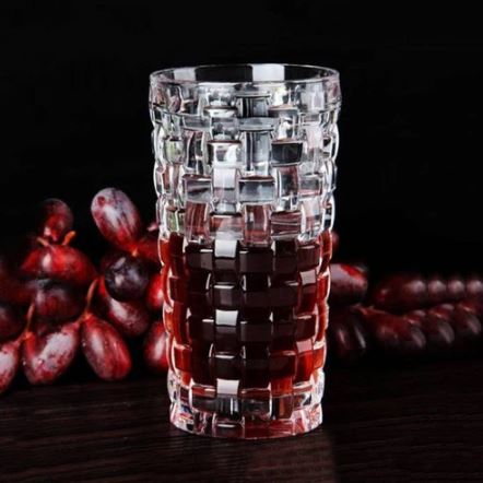 Bossa Nova Long Drink Glasses 350ml, Set of 6