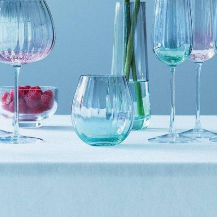 Dusk Tumbler 425ml, Set of 2 - Green & Grey
