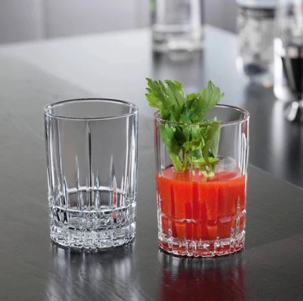 Perfect Serve Long Drink Glasses Small 240ml, Set of 4