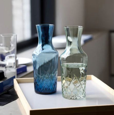 Sorrento Water Carafe 1L - Blue