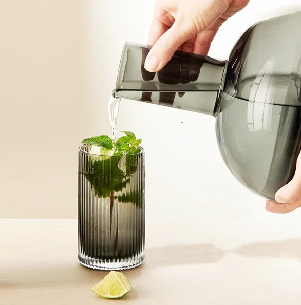 Juna Water Carafe with Tumbler - Smoke