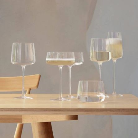 Metropolitan Champagne Flutes 230ml, Set of 4