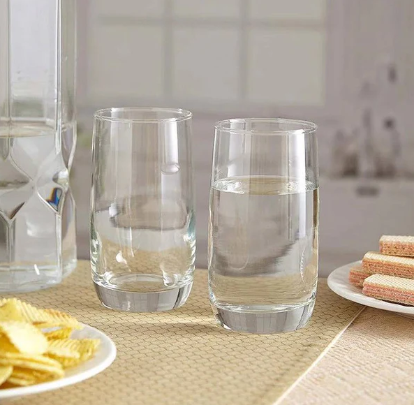 Daily Long Drink Glasses 330ml, Set of 6
