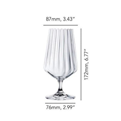 Celebration Beer Glasses 380ml, Set of 4