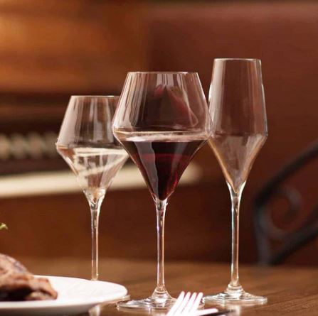 Aram Red Wine Glasses 500ml, Set of 6