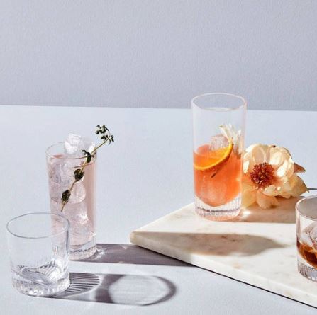 Caldera Highball Glasses 450ml, Set of 4